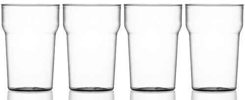 Half pint glass - half,