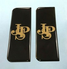 Domed Gold on Black JPS Retro
