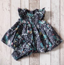 Pretty Baby Girl Animal Themed Dress & Nappy Cover - Next (Up to 3 months)