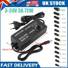 Universal 3V-24V 3A 72W AC