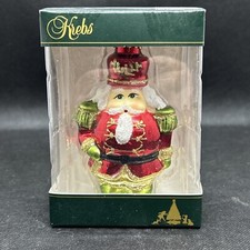 Krebs Glass Christmas Ornament