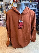 Lazy Oaf x Peanuts Snoopy Dog House Hoodie Size XL 