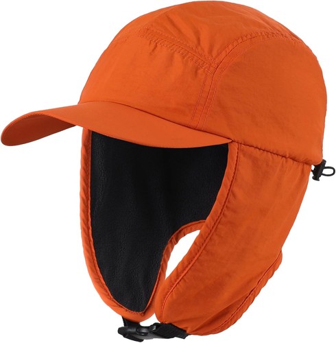 Mens winter hat - hat, brim