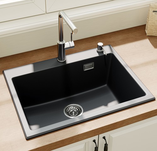 Horow black granite kitchen - black,