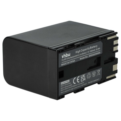 Battery for canon h1s xh - ha,