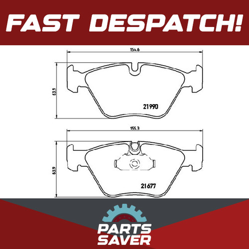 Brake pads set fits - fits, 525d