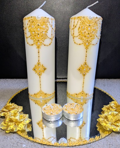 Mendhi candles - mendhi,