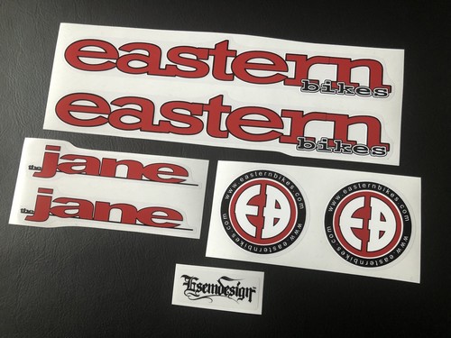 Eastern jane bmx decal - jane,