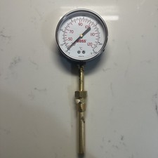 Vintage boss temperature gauge - temperature,