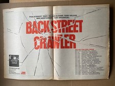 BACK STREET CRAWLER 1975 TOUR