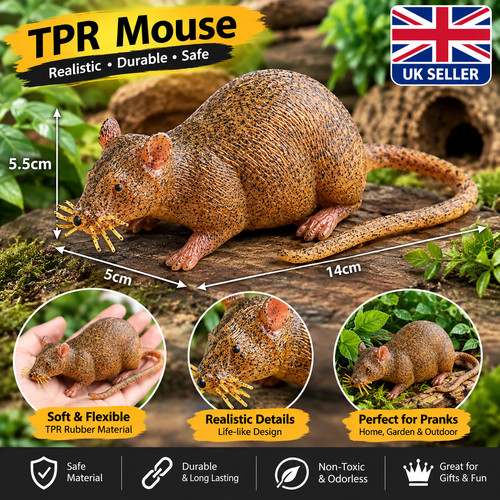 Realistic mouse rat soft - mouse,