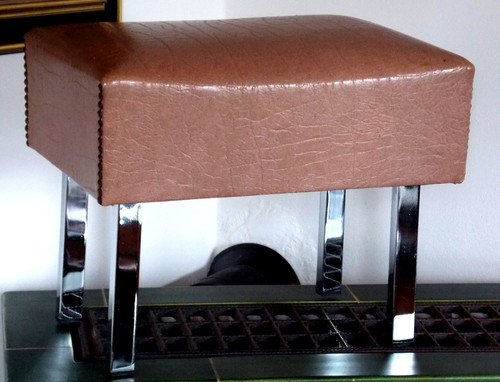 Antique vintage stool bench - vintage,