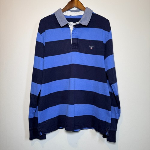 Gant rugby shirt mens - rugby, blue