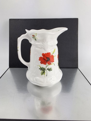 Vintage butterfly china poppy - butterfly,