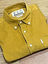 Barbour Corduroy Shirt, burnt