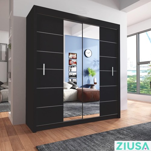 Wardrobe modern sliding - -, door