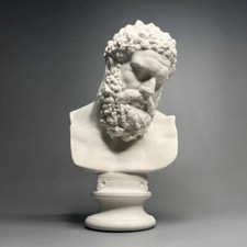 Handcrafted Hercules Head Bust