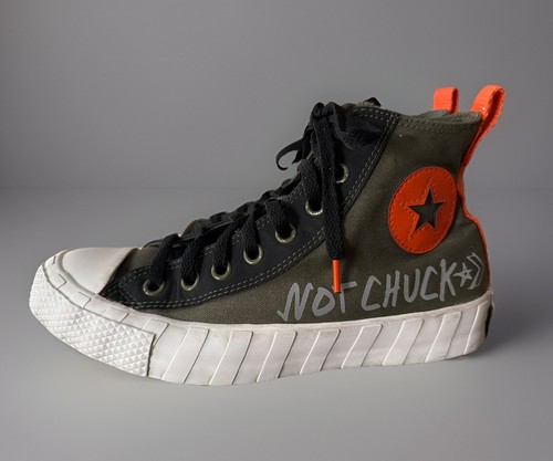 Converse top khaki - hi-top, khaki/mandarin