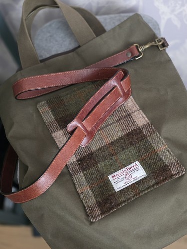 Harris tweed and - and, tote