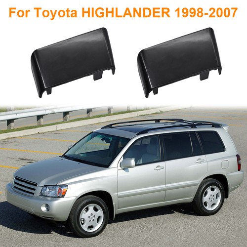 Car black roof rail rack - 2x,