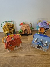 Disney Princess animators collection 5 little castles/house bundle