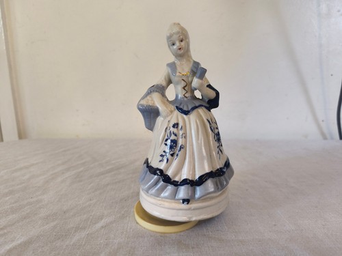 Vintage ceramic music box - music,