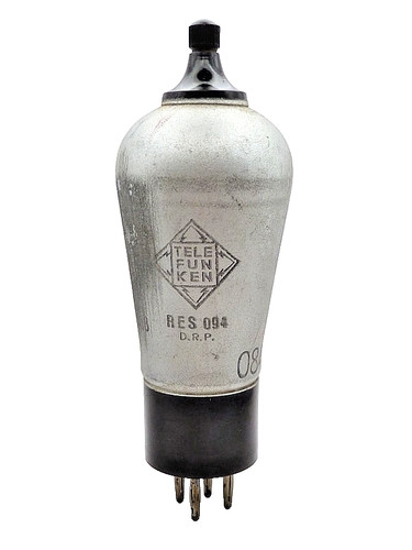 Historic radio tube - historic,