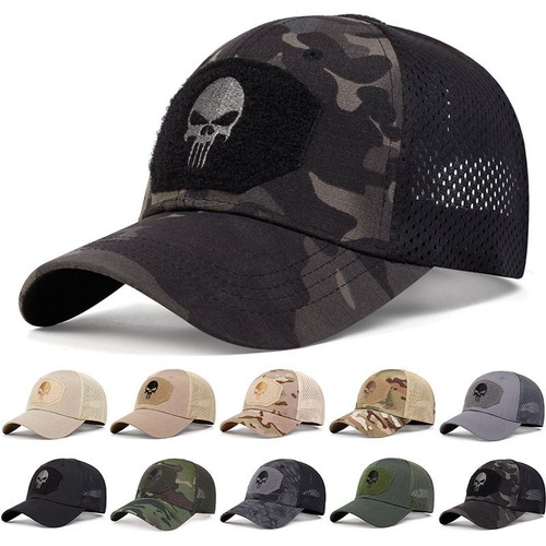 Tactical camo mesh baseball - mesh,