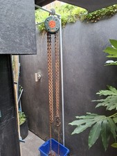 Felco SWL 20 CWT Hoist with Chain + Hooks Working. (Made In England)