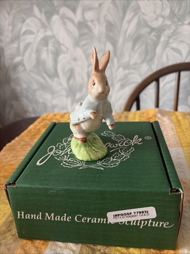 Beswick peter rabbit gold - rabbit,