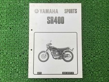 SR400 Service Manual, Yamaha
