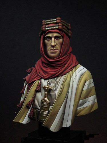 Resin bust model lawrence - resin,