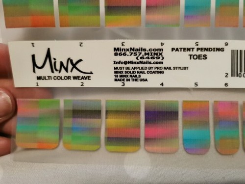 Multi colour weave minx - colour,