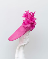 Fuschia Pink Very Large Tall Upsweep Wedding Occasion Hatinator