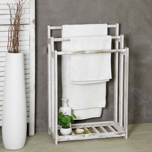 Bar whitewashed wood - 3-bar,