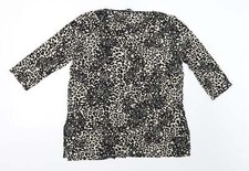 Debenhams Womens Beige Animal