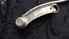 Royal Navy silver Bosun's Call Whistle c1856