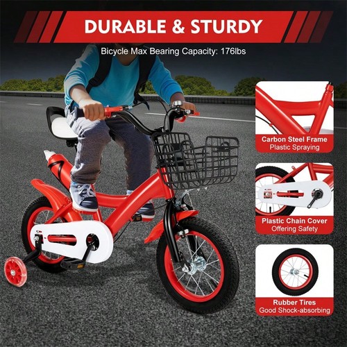 Red inch kids bike training - kids,