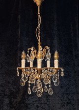 Beautiful Antique French 5 Arm