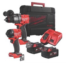 MILWAUKEE M18 FPP2A3-502X FUEL GEN 4 18V 2 X 5.0AH  BRUSHLESS CORDLESS TWIN PACK