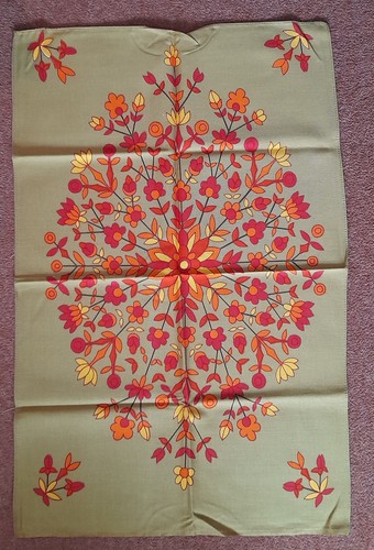 Vintage retro twill - weave, tea