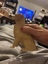 Unbranded Golden Retriever Dog Figurine 