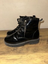Pep & Co Teens Patent Black