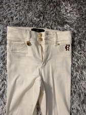 BNWT Holland Cooper Black Denim Jodhpur Jeans UK 8 RRP £99