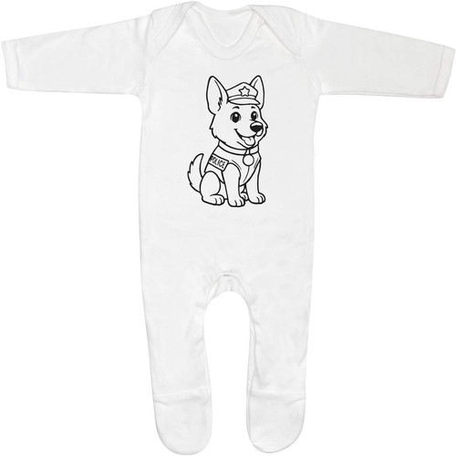 Police german shepherd baby - german, shepherd'