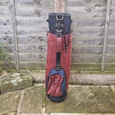 Slazenger Vintage Golf Club Carry Bag Good Condition