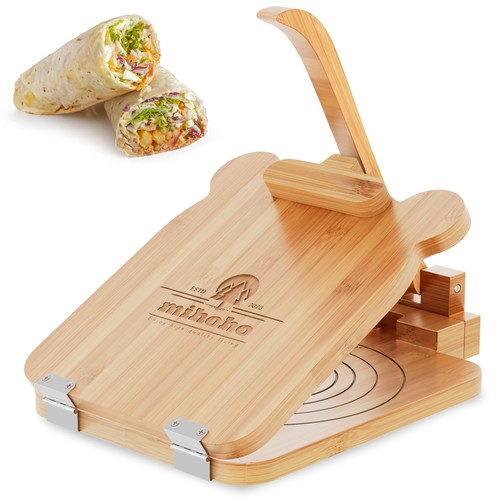 Tortilla press inch bamboo - 10,