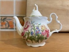 Royal Doulton Twining Collection Miniature Bone China Teapot - Crowfoot Family