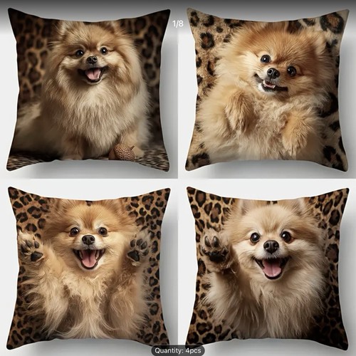 4pcs pomeranian dog - 4pcs,