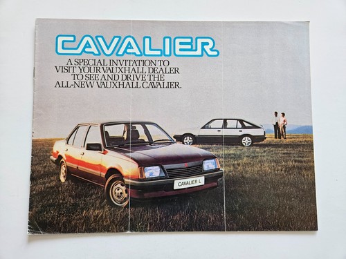 Vauxhall cavalier mk2 launch - vauxhall,